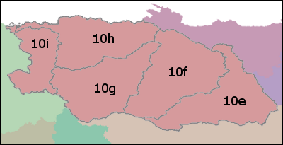 Map of Upper Missouri (Vector Processing Unit 10U)