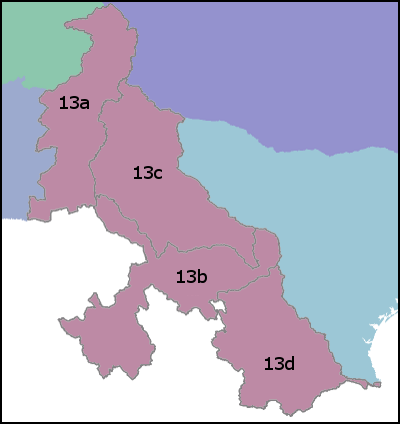 Map of Rio Grande (Vector Processing Unit 13)