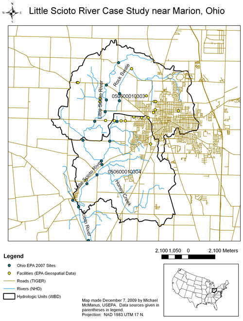 Little Scioto River Map