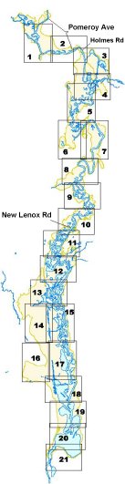 Map of Total PCB Results for Reach 5 and 6