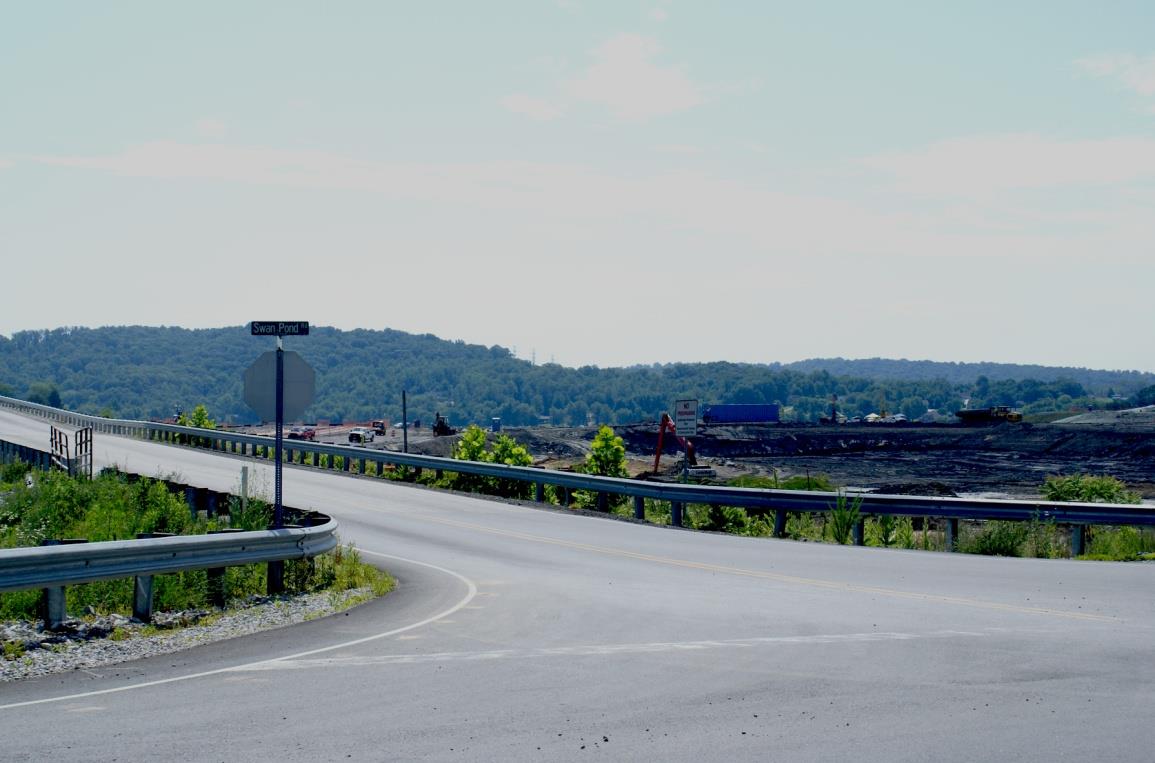 Swan Pond Road After Cleanup