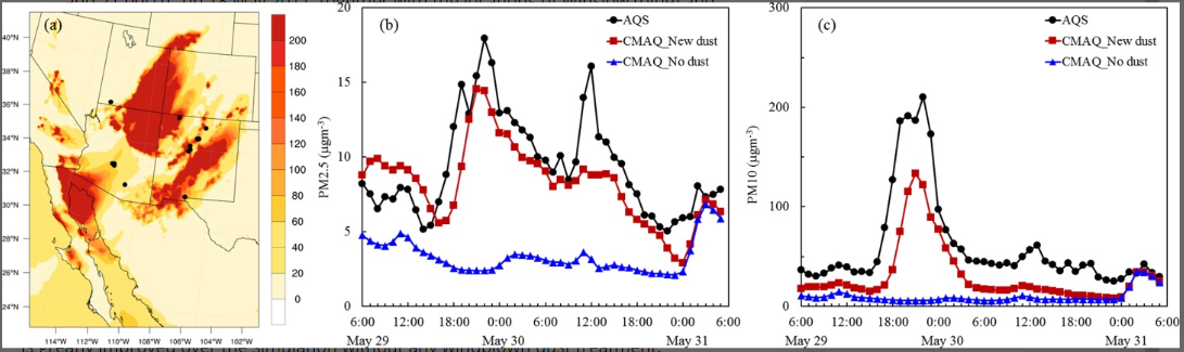 SW US Dust event May 31