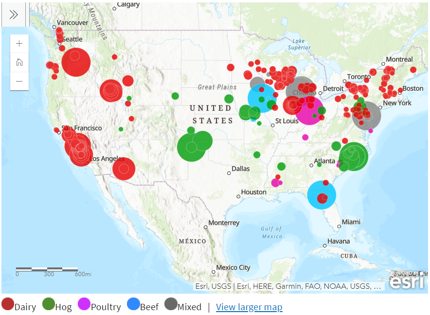 AgSTAR Homepage Map