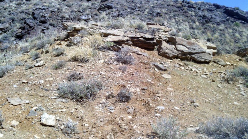 sandstone with sagebrush