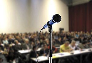 Open mic at a public meeting