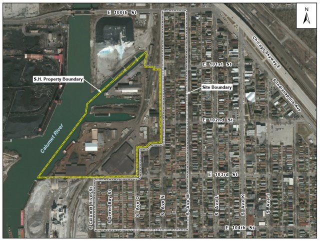 SH Bell site boundary map