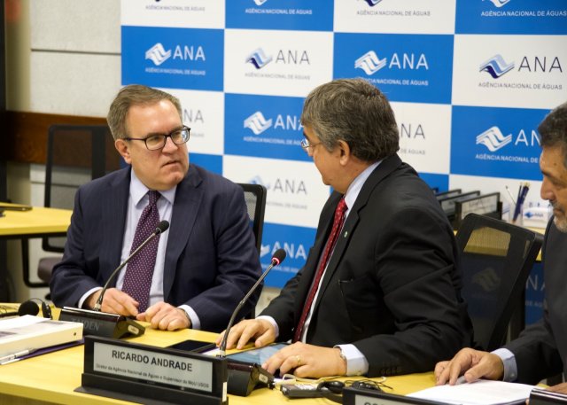 Administrator Wheeler meets with National Water Agency of Brazil (Agência Nacional de Águas) Director Ricardo Andrade.