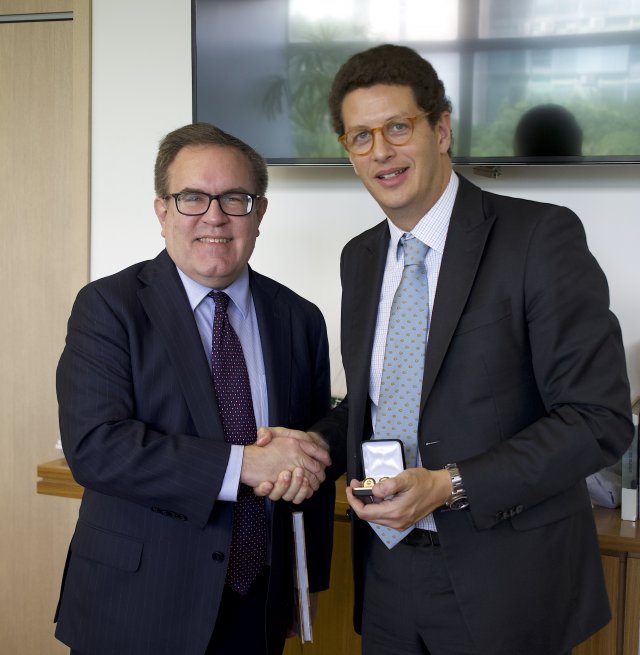 Administrator Wheeler and Minister of the Environment Ricardo Salles participate in a bilateral meeting and sign an MOU.