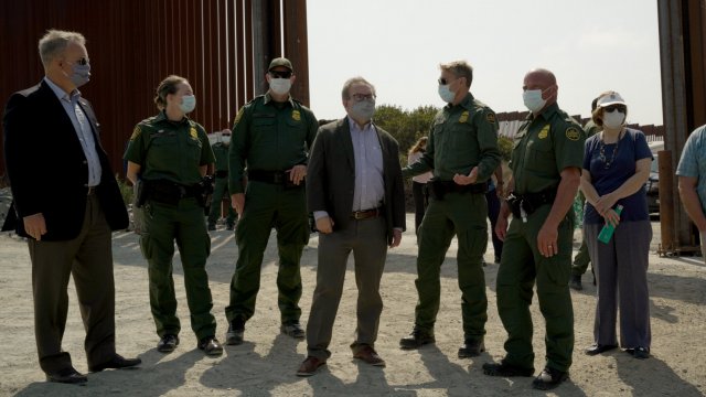 Administrator Wheeler tours the southern border with U.S. Border Patrol officers