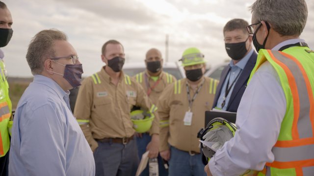 Administrator Wheeler announcing final amendments to 2015 NESHAP at Nutrien Aurora Phosphate in Aurora, North Carolina