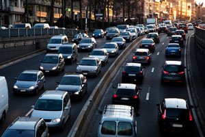 Photo of traffic on an urban road