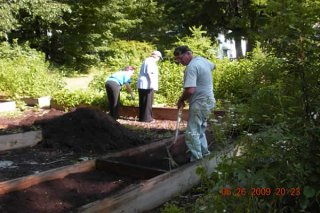 Crownbrook Greenhouse &amp; Children's Community Garden - Before