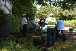 Crownbrook Greenhouse &amp; Children's Community Garden - Before