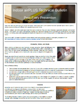 Indoor AirPlus Technical Bulletin: Pest Entry Prevention - This technical bulletin details how Indoor AirPlus Partners address pests.