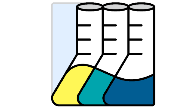 CAMEO Chemicals logo showing three flasks