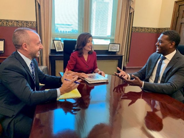 Admin Regan with NY Gov.Hochul