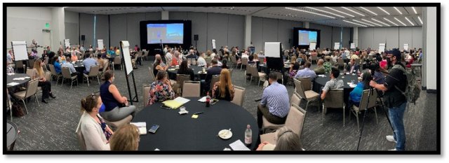 The environmental justice caucus at the 2022 Brownfields Conference in Oklahoma City, August 2022