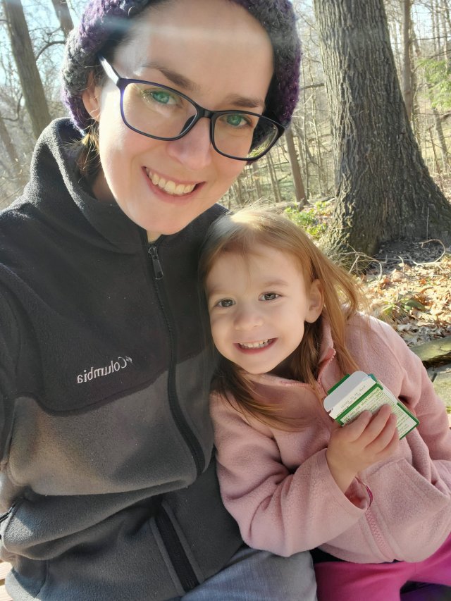 EPA researcher Jennifer Tully enjoying nature!