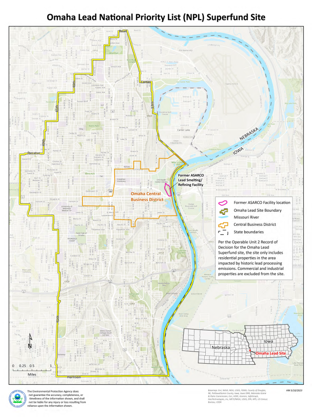 Omaha Lead Site map