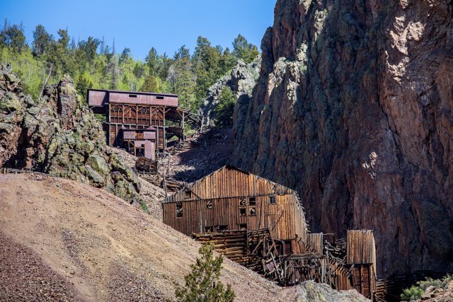 Historical Structure at the Nelson Tunnel Superfund Site