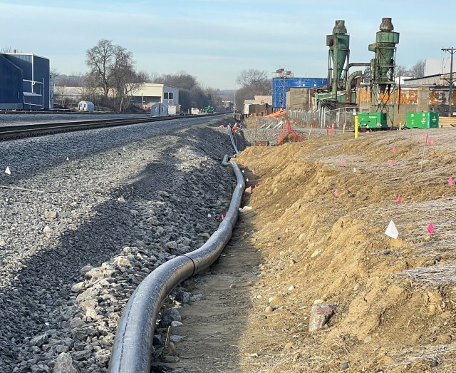 View of the North Ditch bypass.