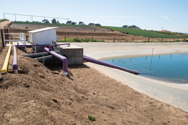 Figure 31. An irrigation tailwater return system