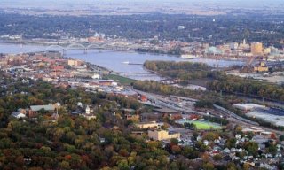 Cities on the Mississippi River