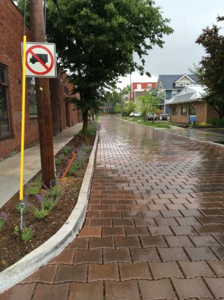 Grand Rapids Stormwater Management Street Pavers