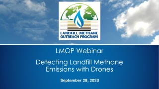 Detecting Landfill Methane Emissions with Drones