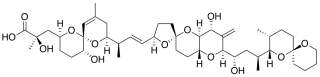 Okadaic acid/Dinophysistoxin chemical structure