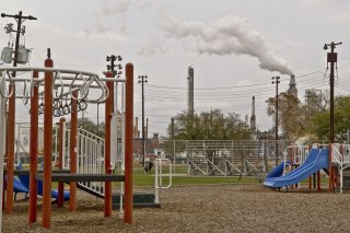 A picture containing sky, outdoor, climbing frame, jungle gym