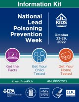 image of the cover of the National Lead Poisoning Prevention Week Info Kit